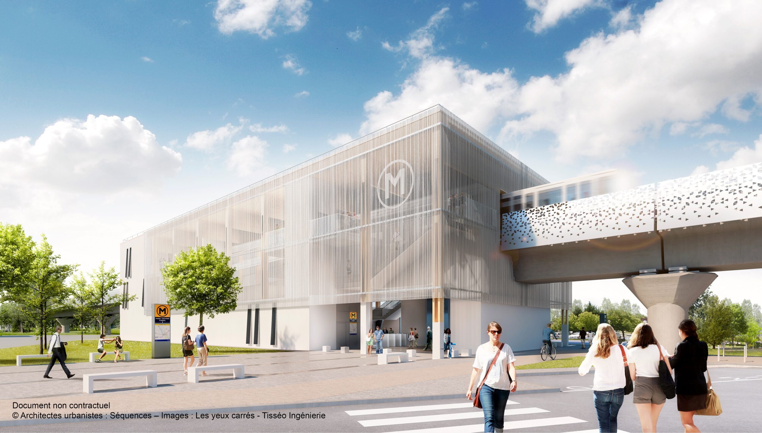 M tro Le Chantier Avance Ville De Ramonville